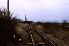 Weiche in Neu-Seehagen am 23.02.1995