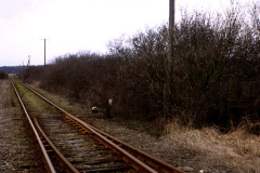 Weiche in Neu-Seehagen am 23.02.1995 - Bild 2