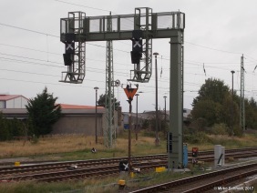 Signalbrücke am 04.Oktober 2017 in Bergen