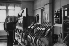 Stellwerk W1 in Ribnitz-Damgarten West 1982