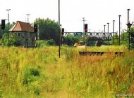 Rostock Güterbahnhof ohne Oberleitung