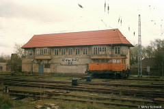 Stellwerk B2 im Rostocker Güterbahnhof