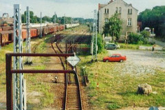 Gesamtübersicht über den Rostocker Güterbahnhof