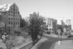 Bahnübergang Grubenstraße Winter