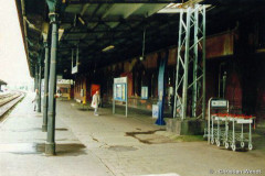 Mittelempfangsbäude auf dem Rostocker Hbf