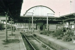 Ehemaliger Standort des E-Karrenschuppens.
