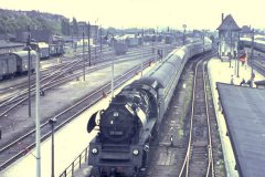 D161 mit 23 1009 im Rostocker Hauptbahnhof