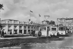 Rostock Hauptbahnhof Bahnhofsvorplatz 1966