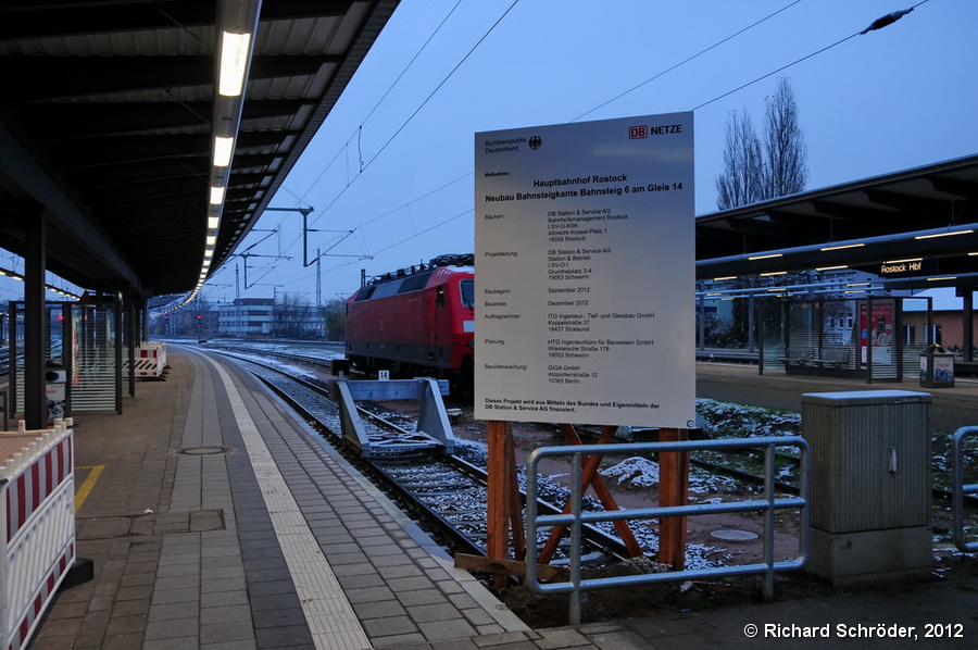 Rostock Hauptbahnhof Ostseestrecke.de