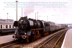 50 3545 am 25.06.1988 in Rostock Hauptbahnhof