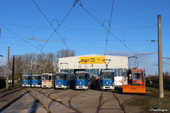 Verabschiedung der Tatrazüge - Depot 12 in Marienehe - 08.02.2015