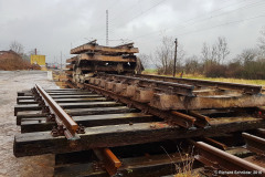 Bahnhof Rövershagen - Bauarbeiten März 2016 - Bild 2