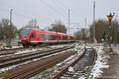 Stadler Flirt in Rövershagen am 07.02.2015