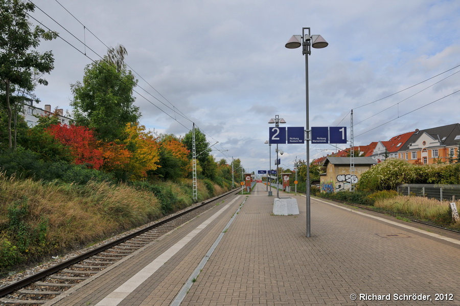 SBahn Haltepunkt RostockParkstraße Ostseestrecke.de