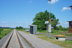 Bahnsteig Saatel