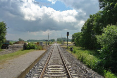 Bahnsteig Saatel
