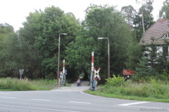 Bahnübergang Schwarzenpfost im Jahr 2013