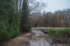 Zufahrt ehemaliger Bahnübergang Schwarzenpfost