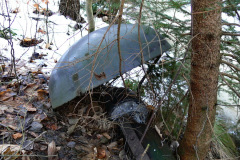 Eisenbahnrelikte in Schwarzenpfost