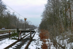 Stumpfgleis in Gelbensande