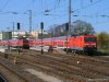 114 017-7 und 114 039-1 in Stralsund Hbf