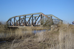 Die Trebelbrücke im Jahr 2005 von der Seite