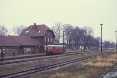 Januar 1994 - Bahnhof Tribsees