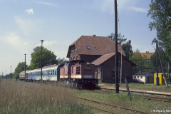23.05.1995 - Bahnhof Tribsees - Bild 2