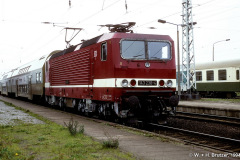 143 238-4 im Bahnhof Velgast