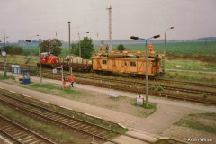 Rückbau der Quertragewerke in Velgast