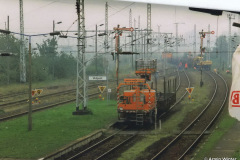 Rückbau der Fahrleitung in Velgast
