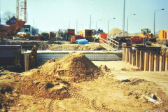 Bahnsteigtunnel Velgast in Bau