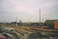 Bahnhofsgelände in Richtung Ribnitz