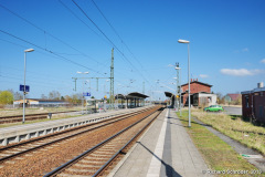 Überischt Bahnsteige Velgast