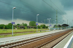 Gleise Bahnsteige