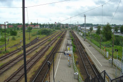 Bahnsteige vom Bahnhof Warnemünde Werft - Bild 1