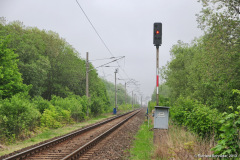 Einfahrsignal vom Werksbahnhof Poppendorf