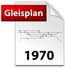 Gleisplan Bahnhof Velgast - 1970